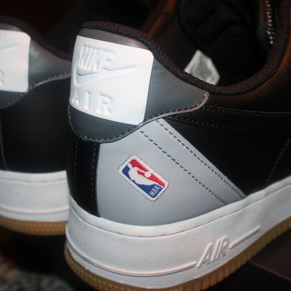 NBA Air Force 1 'LV8 Black-Wolf Grey - Picture 6 of 9